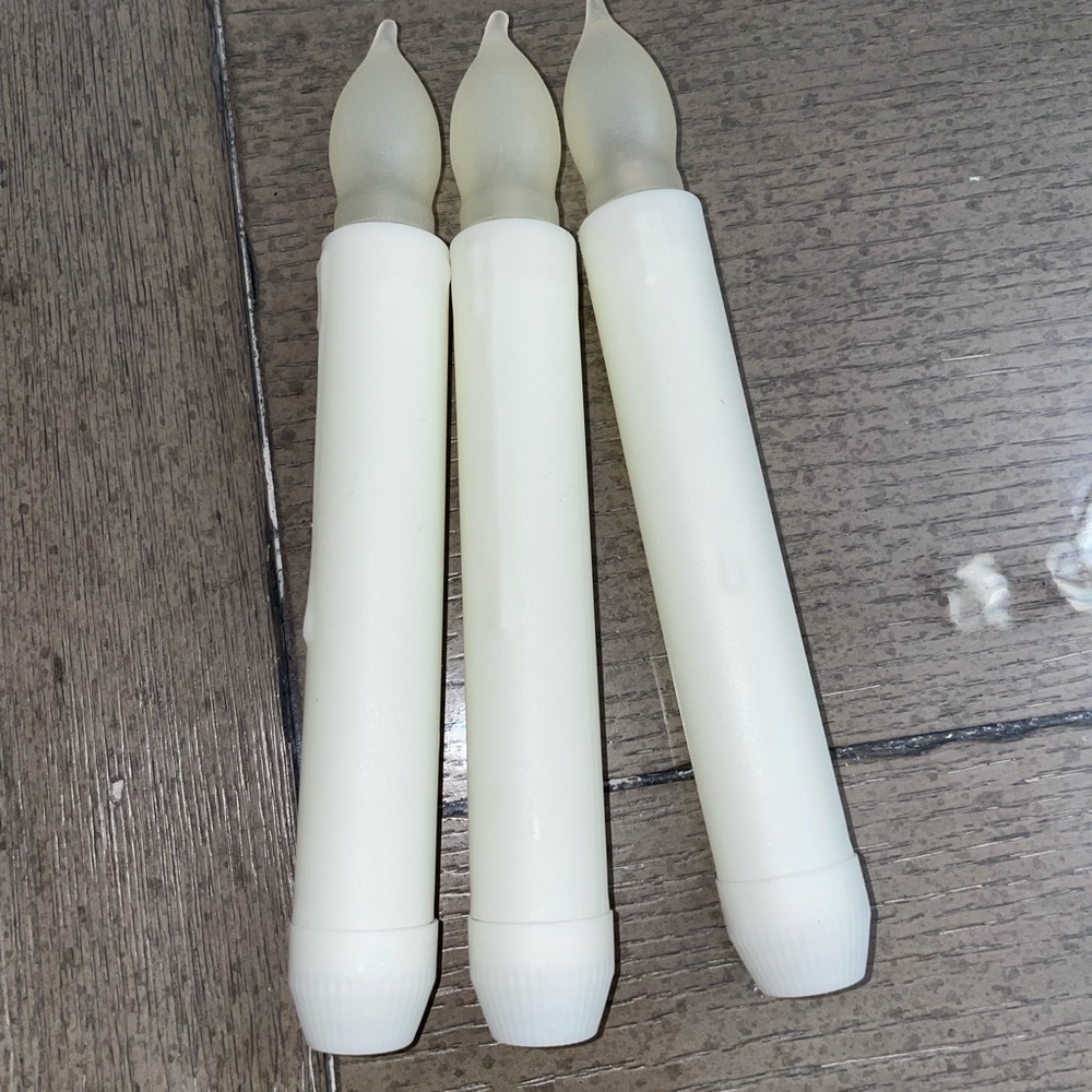 Fake battery powered candles